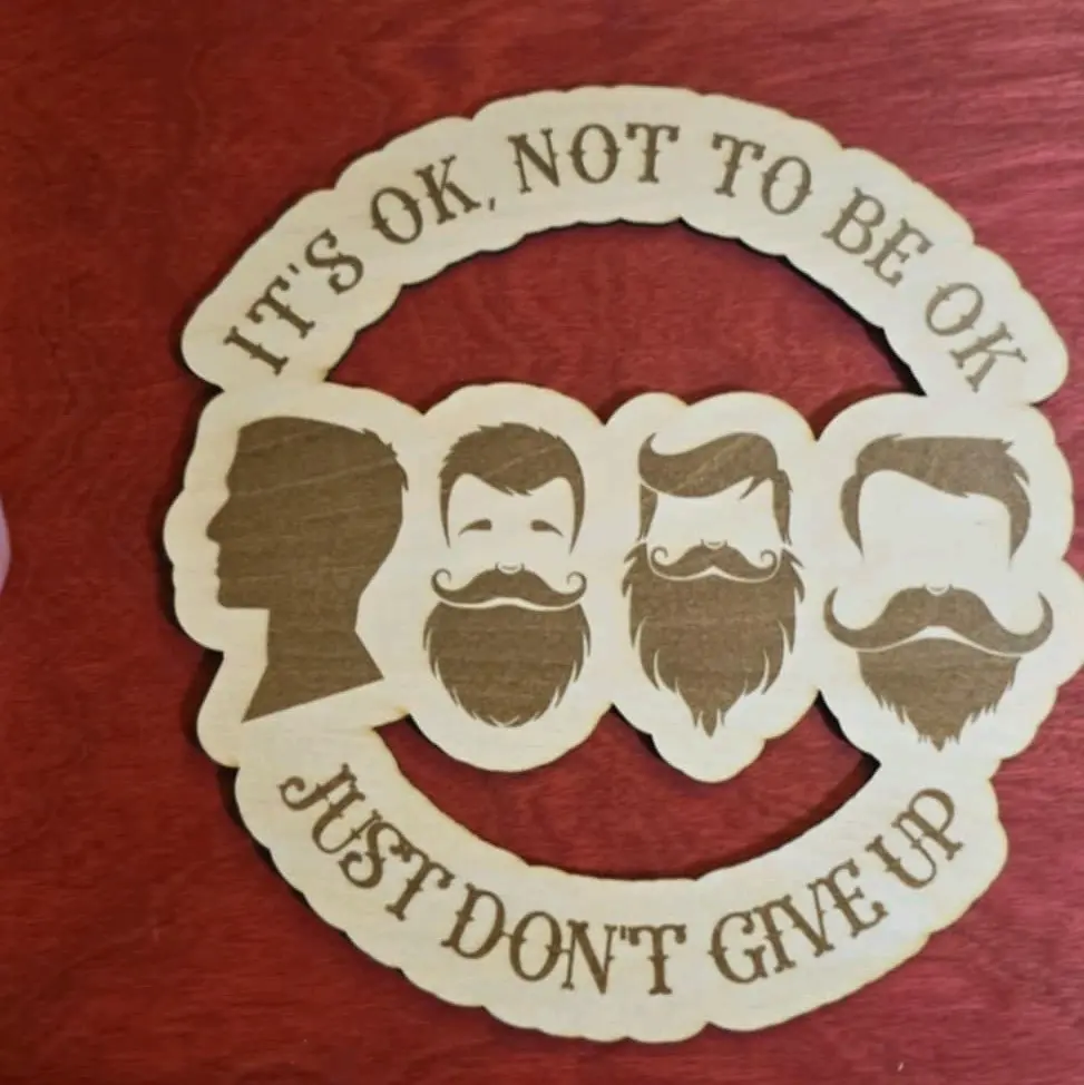 Personalized Wooden Sign with Laser Engraving for Home Decor