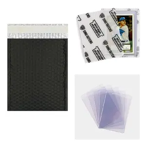 Rican's Grading Kit - Grade 5 or 10 Cards - Includes Shipping Envelope, 100 Protective Sleeves, Ding Protector, and 5 or 10 Semi Riged Protectors