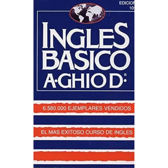 Most Successful English Course - Spanish Edition Language Learning Book by A. Ghiod, Softcover, 270 Pages, Bold Text, World Map for Language Learners