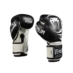 Venum Giant 2.0 Mike Tyson Pro Boxing Gloves - Deep Black/Optical White