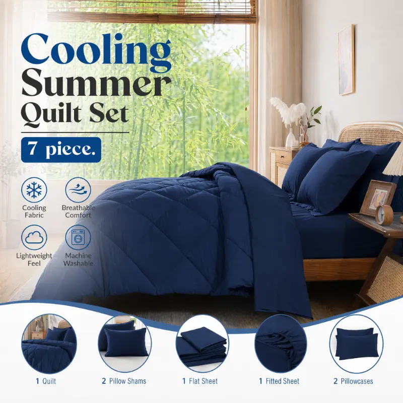 Navy Blue - Halloween Bedroom Decor