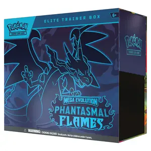 Pokemon TCG: Mega Evolutions Phantasmal Flames - Elite Trainer Box