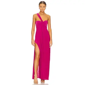 MISA Los Angeles Thora Dress in Fuchsia