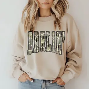 Darlin Duck Camo- Unisex Graphic Sweater