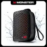MONSTER M3 Portable Bluetooth Speaker - Miniaturized Loudspeaker, 80g Lightweight, TWS Stereo Sound, IPX8 1m Water Immersion, Magnetic Clip-On Wearable, User-Friendly Buttons, 16.0H+ Playtime, Micro Function, Enhanced Stereo Experience for Outdoor, Gym