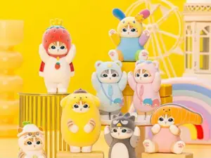 Sanrio X Mofusand Flocking Series Figure Blind Box (V3）