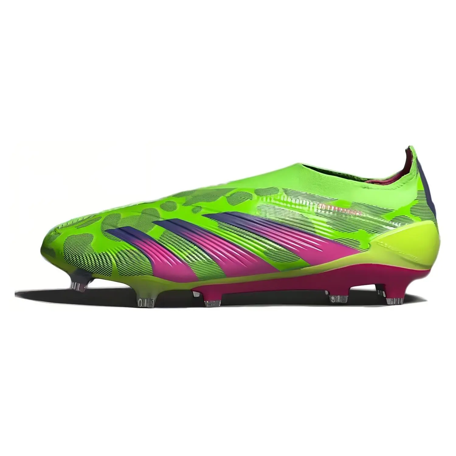 Adidas Predator Elite FG Player Pack Solar Green' Cushioned Durable Soccer Cleats Unisex IF9407