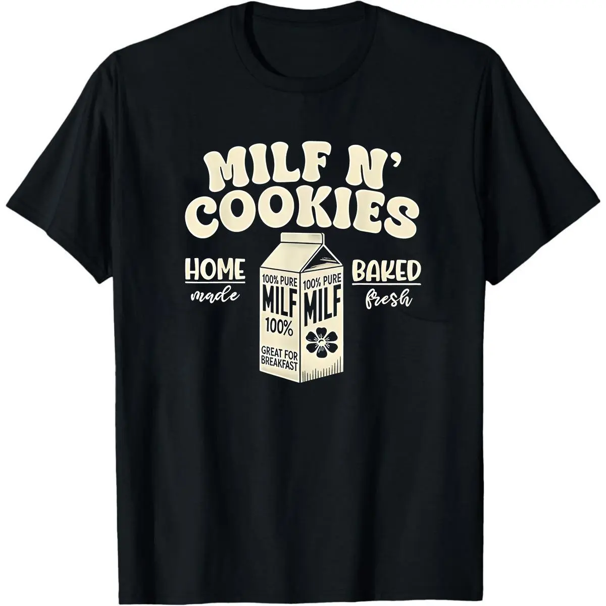 Funny Mom Sweatshirt, Milf N' Cookies Stay At Home Hoodie, Milf N Cookies T-Shirt, Cute Milf, Gift For Mom