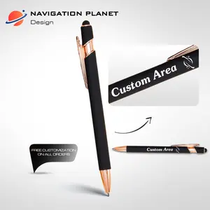 1Pc Ballpoint Pens Free Custom Black Ink Retractable Pens Smooth Writing for Bible Study Journaling Notes Cute Office School Supplies Gifts for Girly Nursing Teacher Women