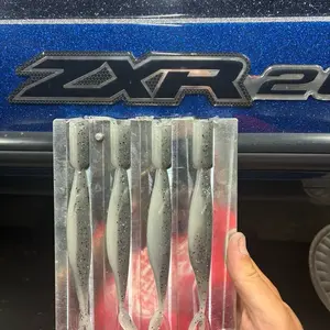 Kash Money Minnow Fishing Lures 5in - Pack of 5 High Quality - Ideal for Catching Large mouth smallmouth and Spotted bass - Durable and Effective