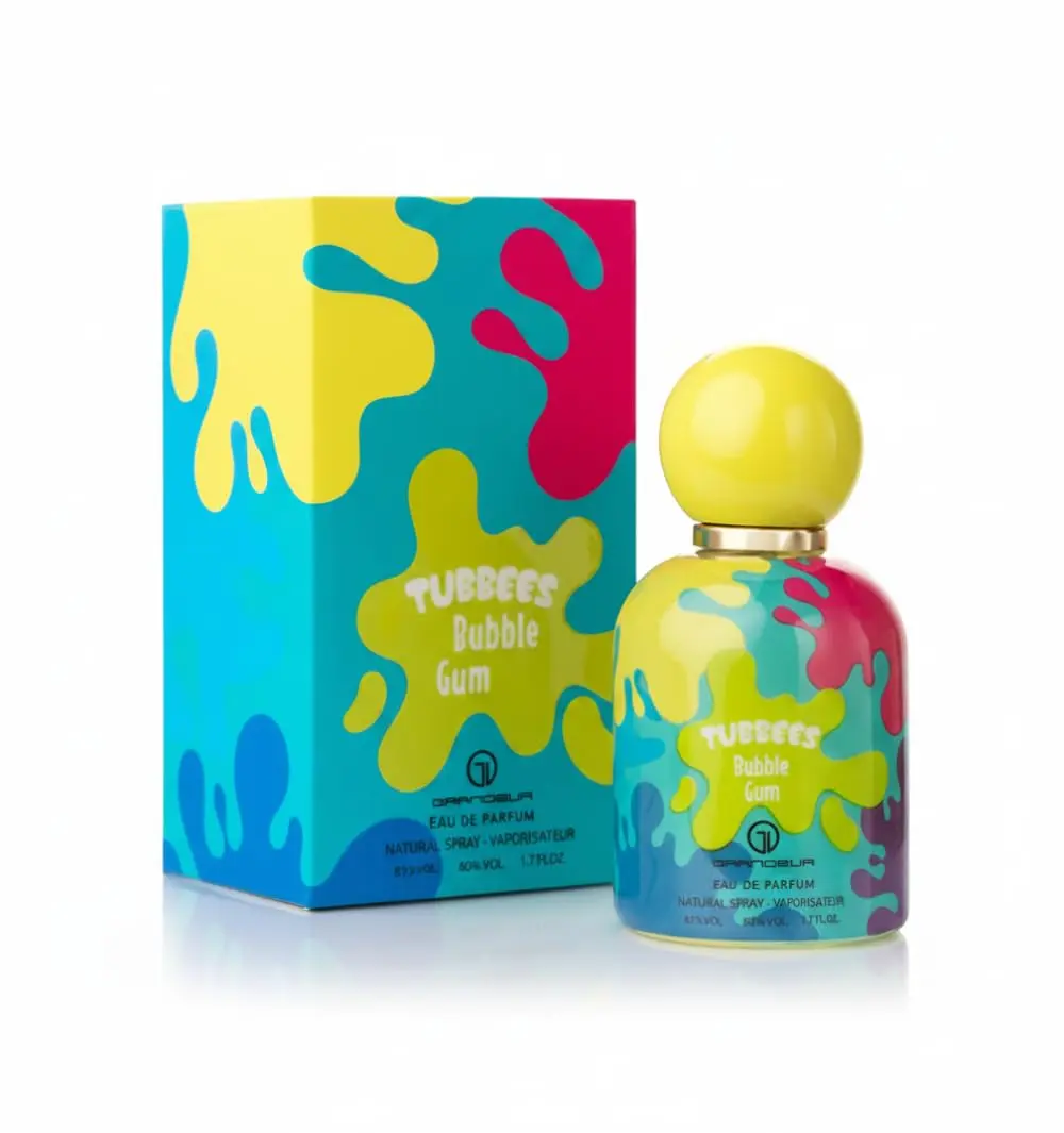 Tubbees Bubble Gum Eau De Parfum for Kids and Women 50Ml 1.7Oz Grandeur