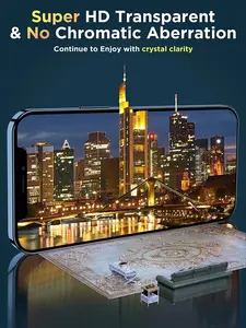 Tempered Glass Screen Protector 3-Pack for iPhone 17 Air/17Pro Max/17Pro/17/16/15/14/13/12/11 Pro Max/11 Pro/XR/8+/7+/7/8/6+/6S+/6S/SE2020/SE2016 - 9H+ Anti-Scratch