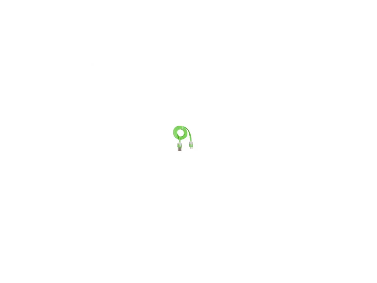Urban Factory 1m (3.3 ft) USB to USB Micro Cable - Green - CBL82UF