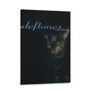 Deftones Music Poster Retro Canvas Art for Room Aesthetic And Wall Art Picture Living Room Decor Gift2 Wall Art
