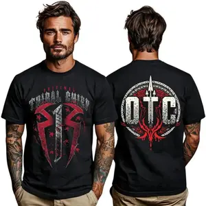 🏆💥[100%cotton][Graphic Tee]Ramon Reigns Tribal Chief T-Shirt for Men, WWE Heavy Cotton Shirt with Breathable Direct-to-Garment Print, Comfortable and Durable, Perfect for WWE Fans, Casual Streetwear, Unisex Graphic Tee, Great Gift for Wrestling Lovers