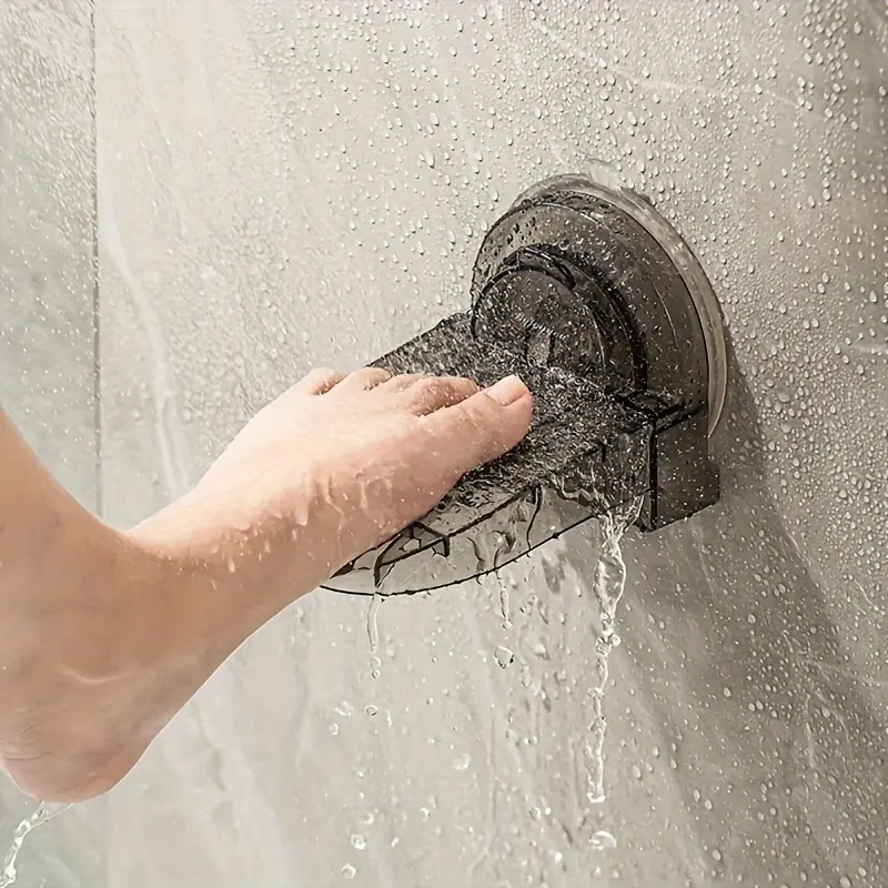 1pc Shower Bathtub Foot Rest For Shaving Legs, Reusable Suction Cup Shower Step Leg Shaving Rest