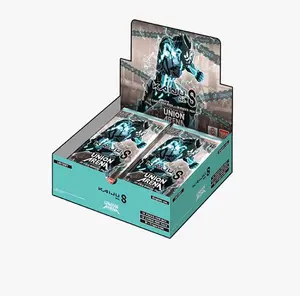 Union Arena Kaijuu No. 8 Booster Box with 16 Packs 8 Cards per Pack SR to Common Cards Original Artwork