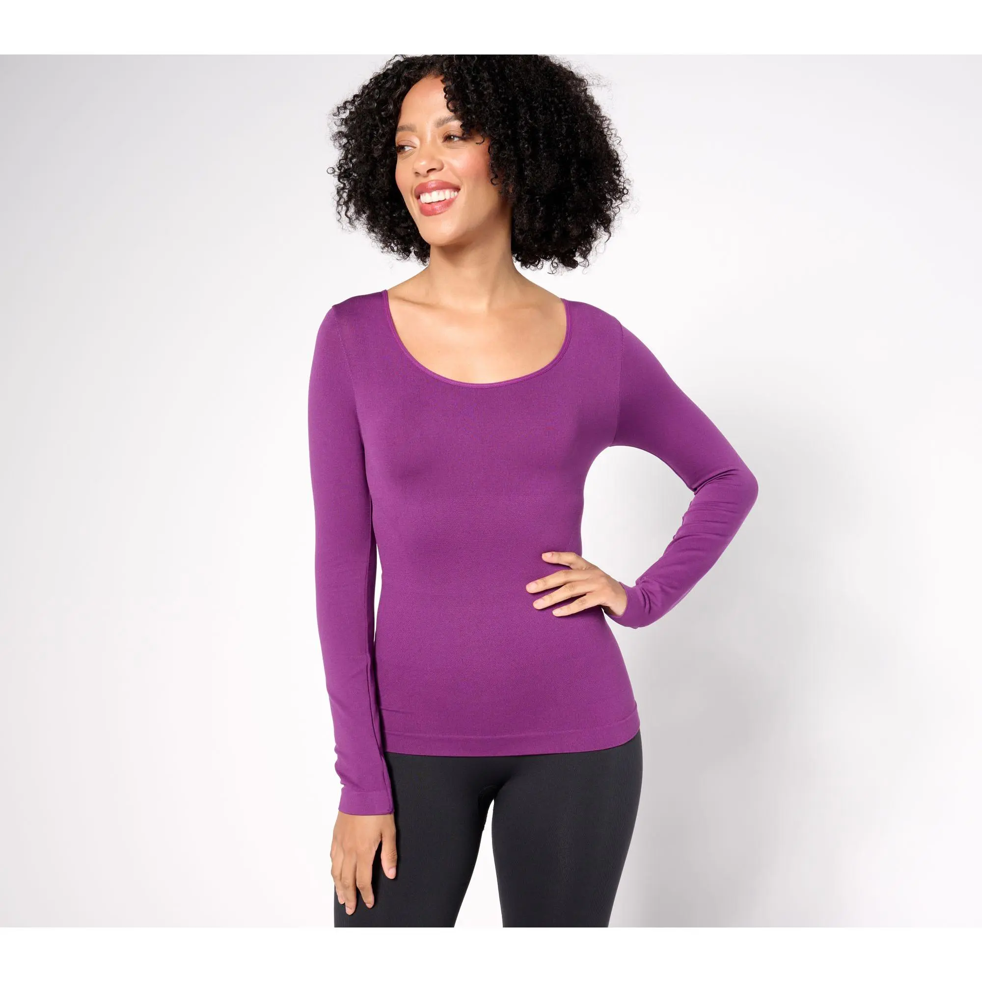 Shapermint All Day Everyday Long Sleeve Shaping T-Shirt Shapermint All Day Everyday Long Sleeve Shaping T-Shirt