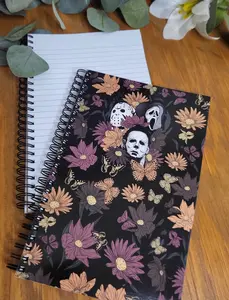 Horror Floral Notebook
