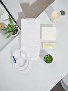 Single Use Enema Kit | Disposable Home Use Bag with Tube (Pack of 3)