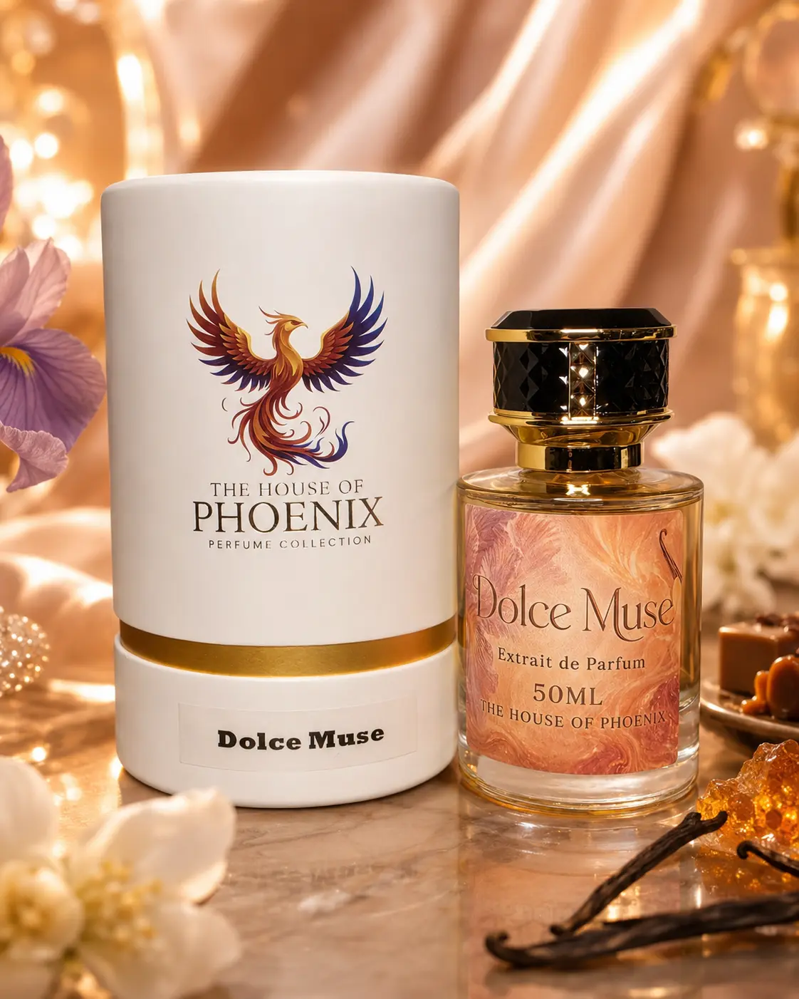 Dolce Muse Unisex Extrait De Parfum, 50 ml Bottle by The House of Phoenix