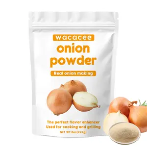 WACACEE Natural Pure Onion Powder, Dehydrated Onion Powder, BBQ Marinade, Soup Base Ingredient, Baking, Natural Seasoning