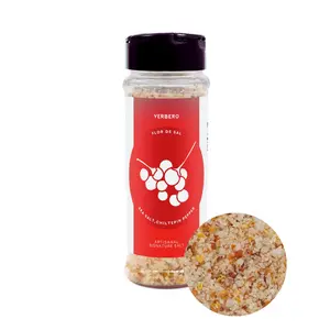 Yerbero Sal Gourmet de Mar con Chiltepin - Sea Salt & Chiltepin Pepper 2.1oz (50g) - Artisanal, Crafted for Mixology, Seafood, Ceviche, Mariscos, Aguachiles, Steaks, Carne Asadas & More | Elevate Flavor Profile, From Mexico.