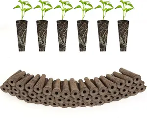 Hydroponics Grow Sponges,Replacement Root Growth Sponges Seed Pods Used with Hydropnics Garden,Seed Starter Sponges Kit(50 Packs)