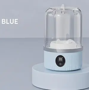 Mini Portable Sock & Underwear Washer.Compact, travel-friendly washer for socks and undies. Wash on-the-go, saving time and space!