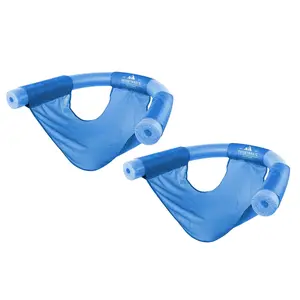 Outer Trails Sling Mesh Chair for Swimming Pool Noodles- 2 Pack- Dark Blue