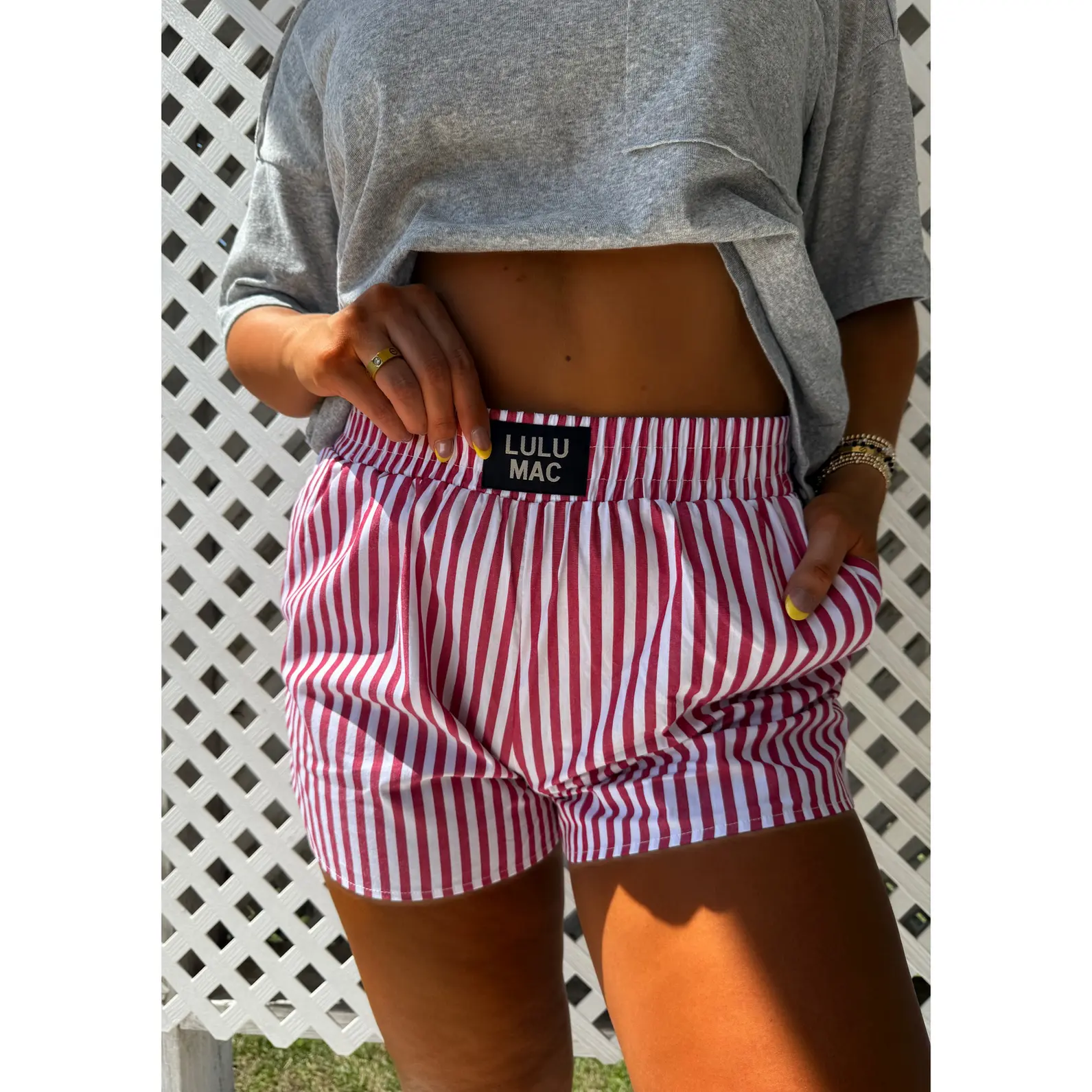 The Clover Striped Boxer Shorts The Clover Striped Boxer Shorts