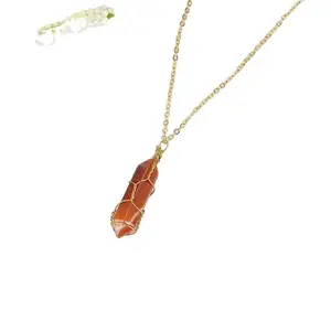 Carnelian Necklace - Boost Vitality, Creativity, Self-Confidence