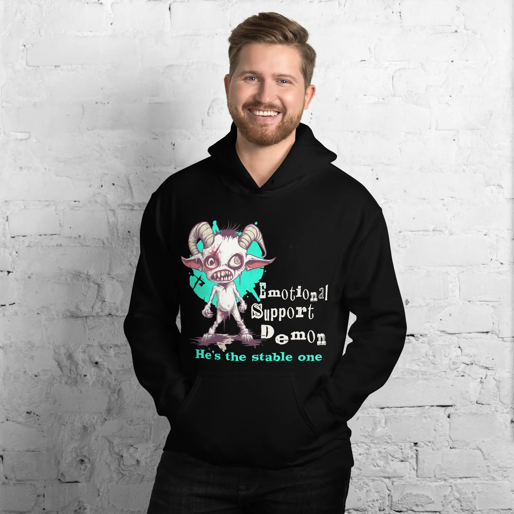 Emotional Support Demon Hoodie
