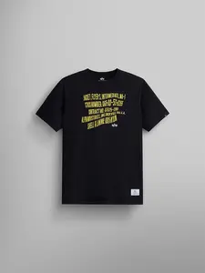 ALPHA WARPED LABEL TEE ALPHA WARPED LABEL TEE