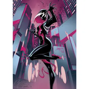 Spider-Gwen #24 JSC EXCLUSIVE [C] "Gwenom" (2017) Mini Print (5x7)
