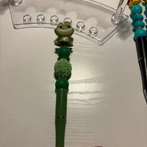 Frog Prince Naveen Beadable Pen - Perfect for Office Use