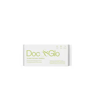 Doc & Glo Clear The Way Disposable Towel Wipes 60 Count