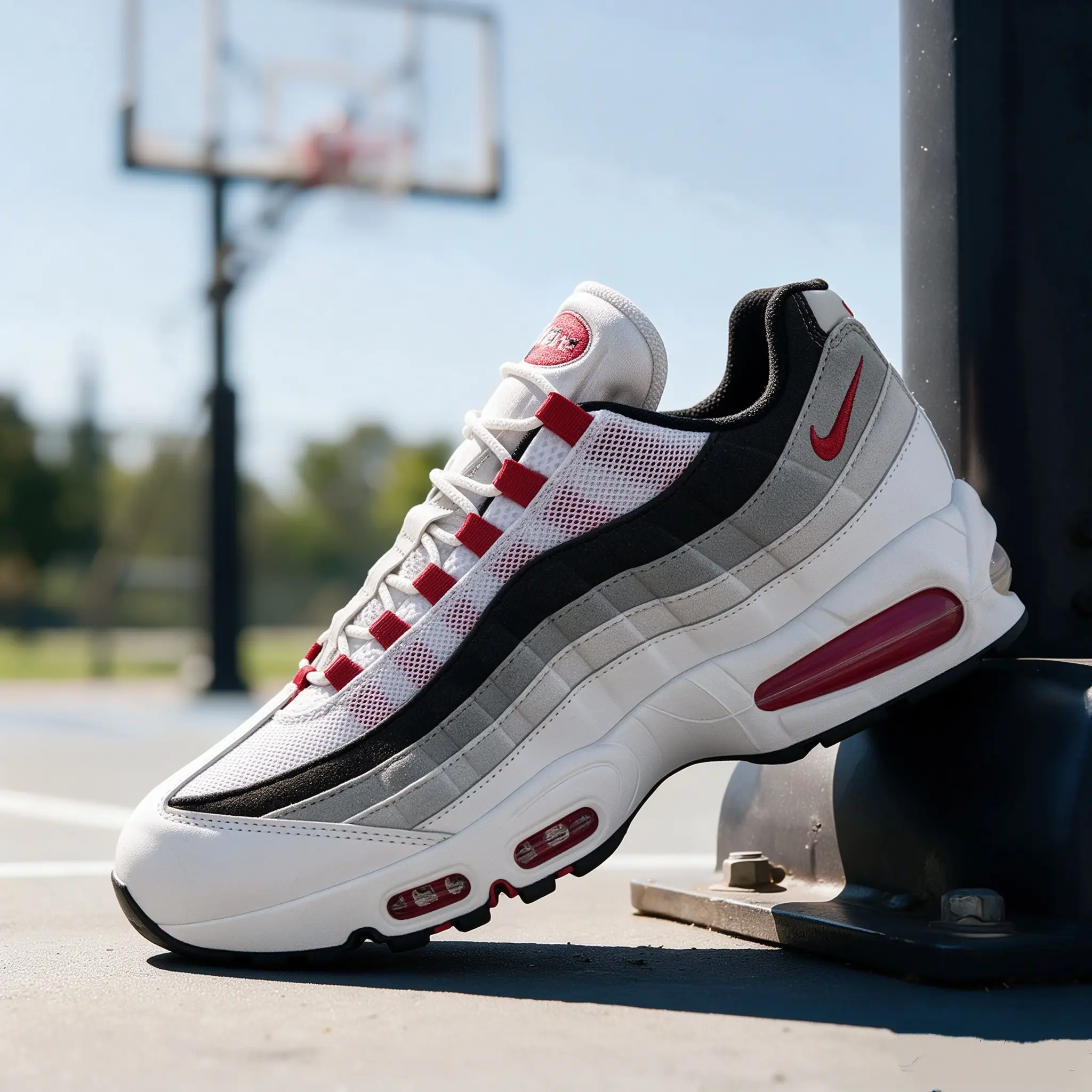 Nike Air Max 95 OG  Big Bubble Comet Red Men's IB7862-100 New Sneakers