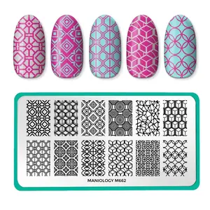 Shape Up (M662) - Nail Stamping Plate