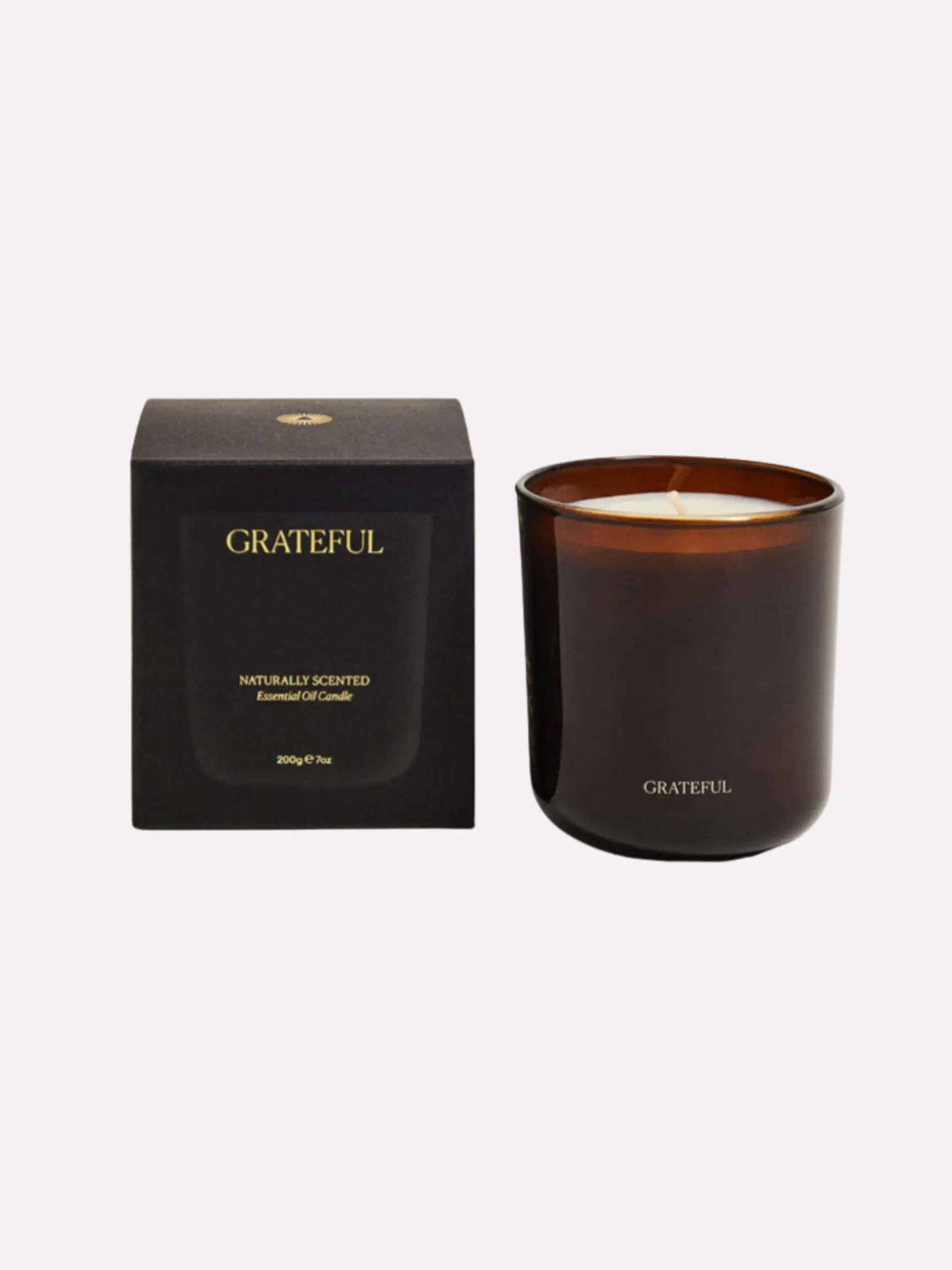 GRATEFUL PURE ESSENTIAL OIL CANDLE