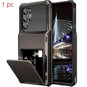 Samsung Galaxy S26/s25/s24/s23/s22/s21 Ultra/plus/e S25 Edge/s23 Fe/s24 Fe/note20 Ultra Case Wallet Cover Flip Card Holder Protective Full Coverage Hard Shockproof