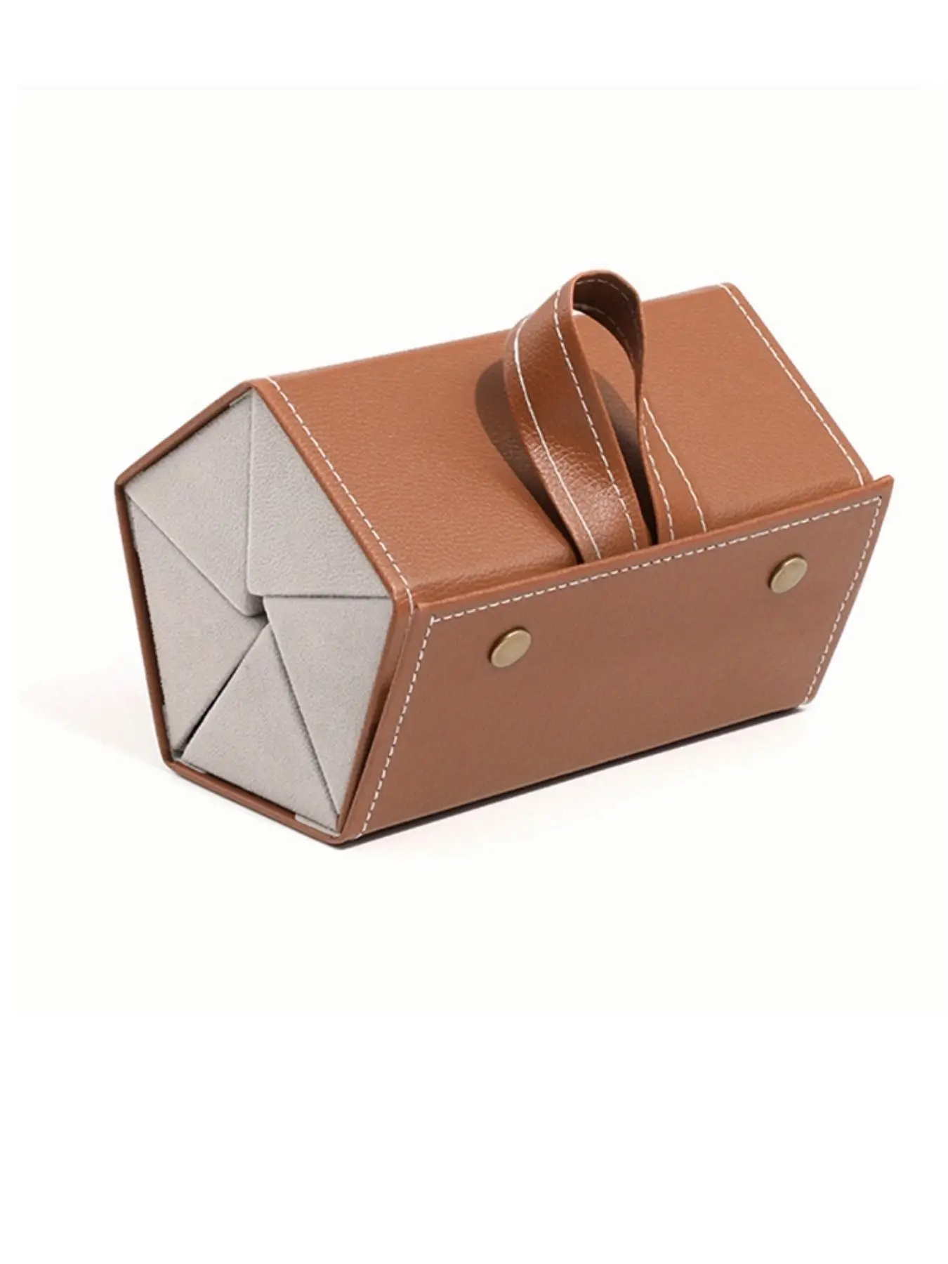 Men's Brown Nylon Zipper Belt Bag with Charm, Lightweight Casual Chest Bag, Plain Color Bag, 2025 Casual Trendy Versatile Daily Commuting Bag, Traveli