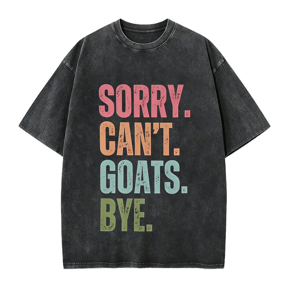 Goats shirt gift for goat owner tshirt, Goat lover t shirt for farm girl, Sorry can't Goats bye