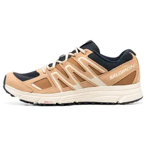 Salomon X-Mission 4 Men's Low-Cut Outdoor Functional Shoes with Slip-Resistant and Durable Design in Brown and White Trending Shoes, House White Official Shoes to Get / Maison Mihara