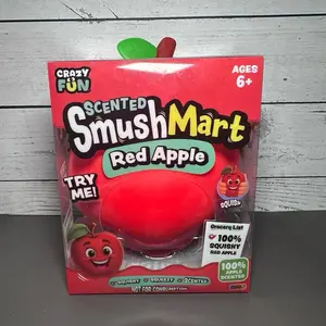 Smush Mart Scented Apple JUMBO VIRAL SQUISHY 6” RMS USA Crazy Fun