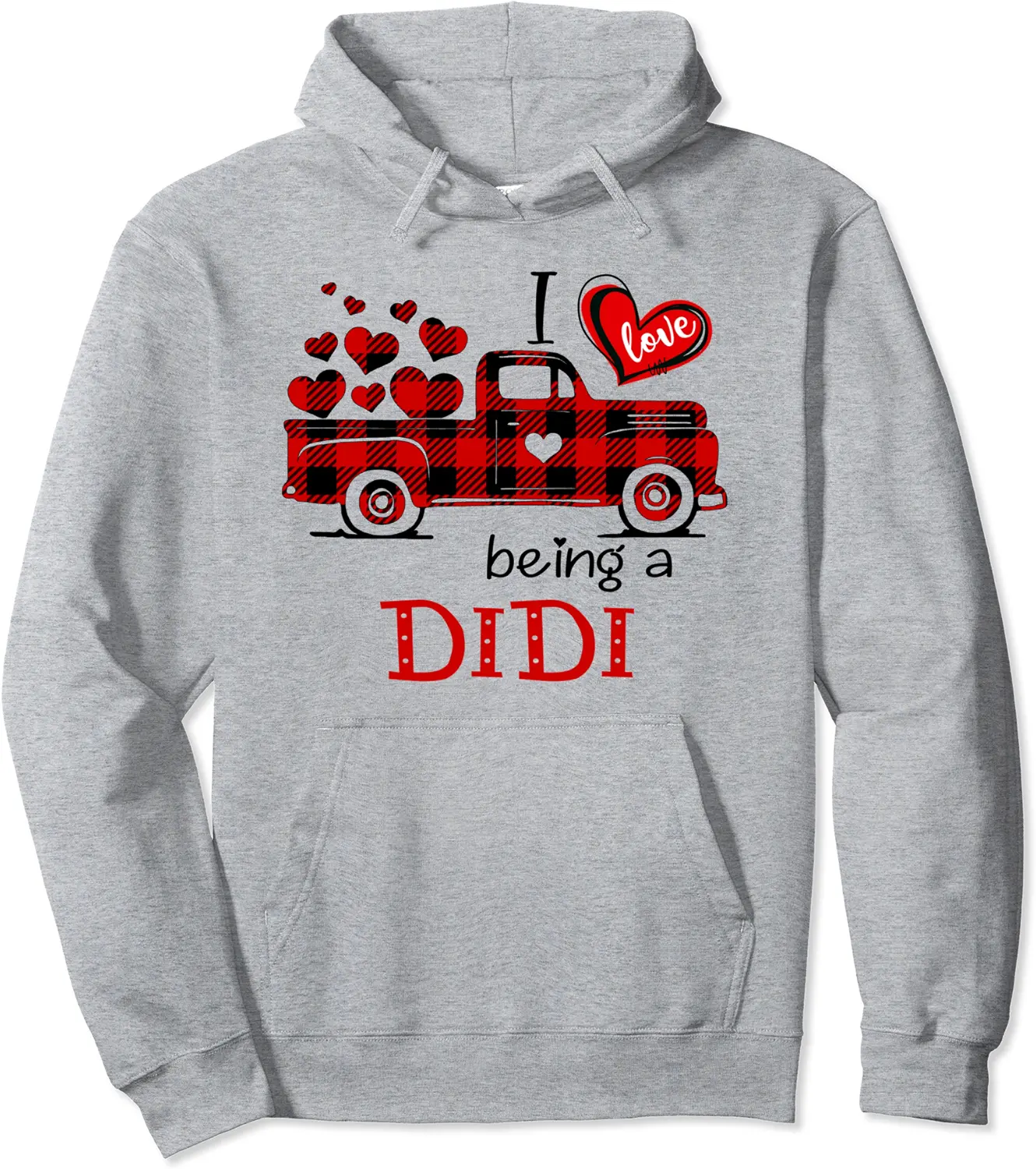 I Love Being A Didi Truck Xmas - Christmas Gift Pullover Hoodie - Rosazamorap Shop 25B08QNJF3M2