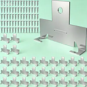 Retrofitting Recessed Light Clip Kit, Self Tapping Screws with Torsion Springs, 34 PCS Recessed Lighting Installation Set, Easy Mounting Hardware, Recessed Can Light Fixture Spring Clips, Quick Retrofit Tool