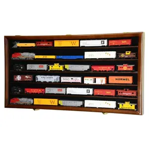 HO Scale Train Display Case Cabinet