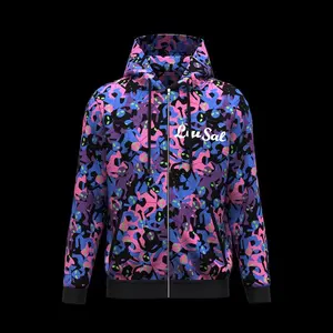 Alien Camo Knitted Jacquard Hoodie