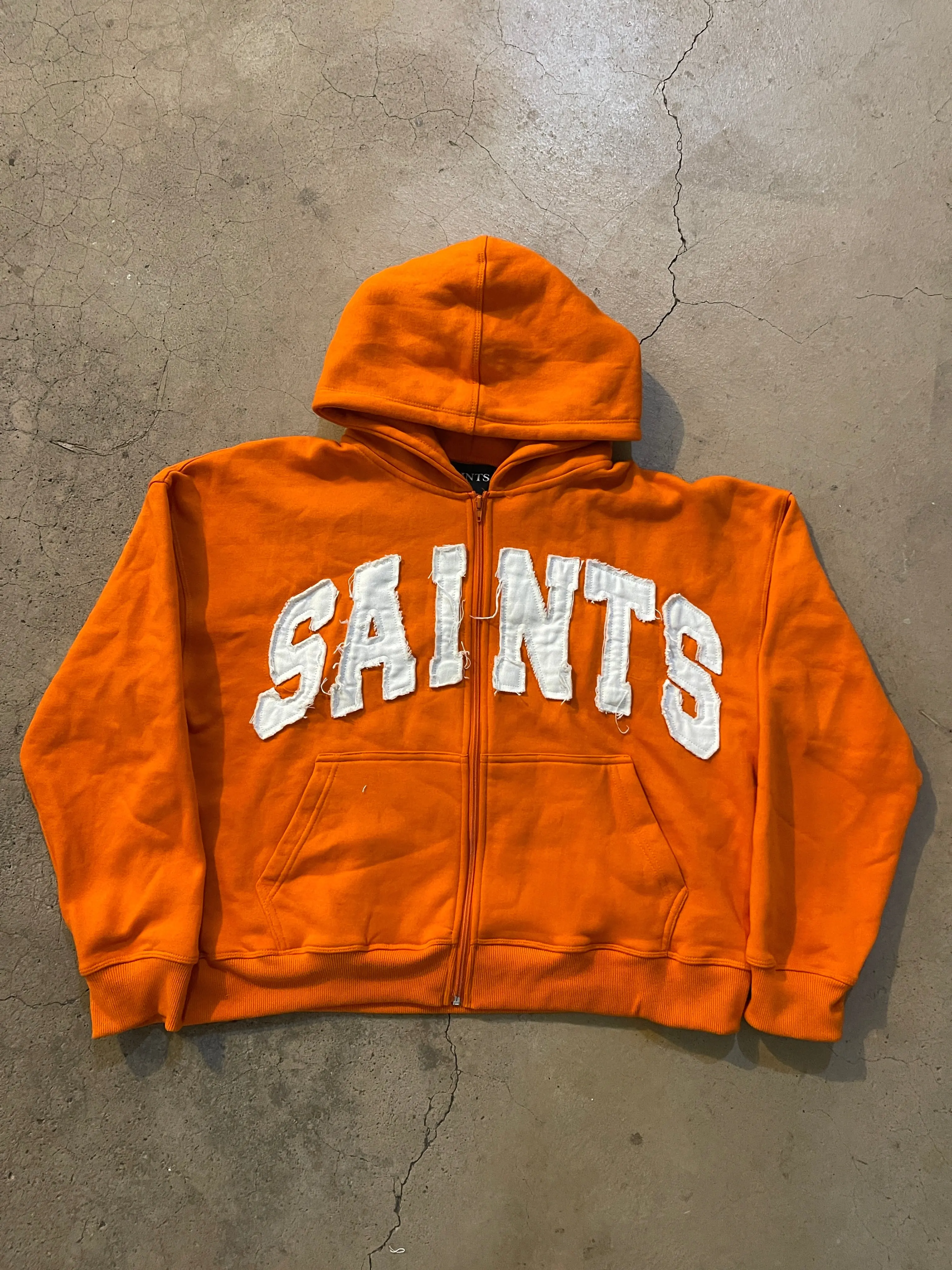 ORANGE "SAINTS" HOODIE